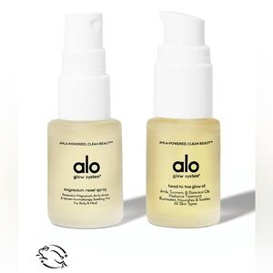 ALO Best-Seller Mini Duo : glow system magnesium spray & head-to-toe glow oil